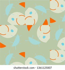 Simple vector illustration. Abstract geometric background pattern