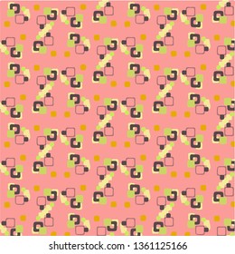 Simple vector illustration. Abstract geometric background pattern
