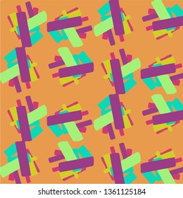 Simple vector illustration. Abstract geometric background pattern