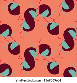 Simple vector illustration. Abstract geometric background pattern