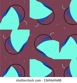 Simple vector illustration. Abstract geometric background pattern