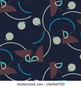 Simple vector illustration. Abstract geometric background pattern