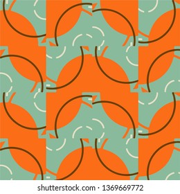 Simple vector illustration. Abstract geometric background pattern