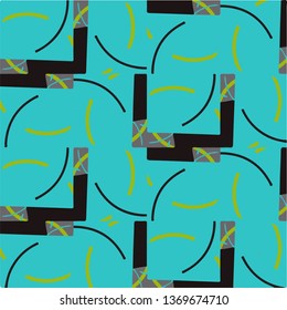 Simple vector illustration. Abstract geometric background pattern