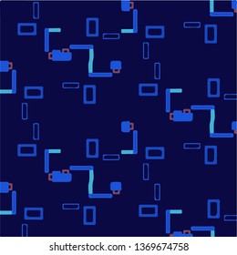 Simple vector illustration. Abstract geometric background pattern