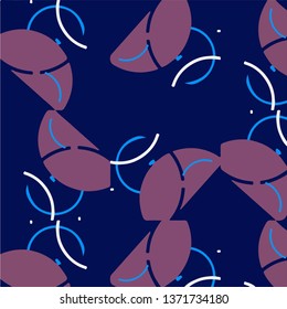 Simple vector illustration. Abstract geometric background pattern
