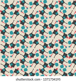 Simple vector illustration. Abstract geometric background pattern