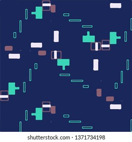 Simple vector illustration. Abstract geometric background pattern