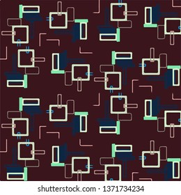 Simple vector illustration. Abstract geometric background pattern