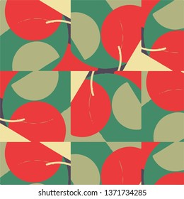 Simple vector illustration. Abstract geometric background pattern
