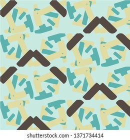 Simple vector illustration. Abstract geometric background pattern