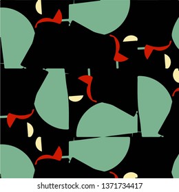Simple vector illustration. Abstract geometric background pattern