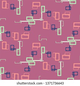Simple vector illustration. Abstract geometric background pattern