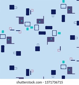 Simple vector illustration. Abstract geometric background pattern