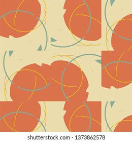 Simple vector illustration. Abstract geometric background pattern