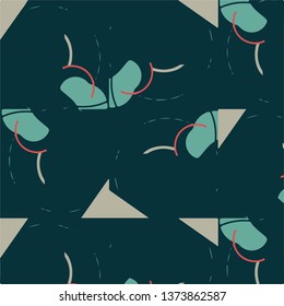 Simple vector illustration. Abstract geometric background pattern