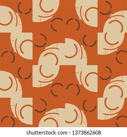 Simple vector illustration. Abstract geometric background pattern