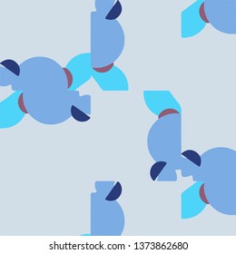 Simple vector illustration. Abstract geometric background pattern