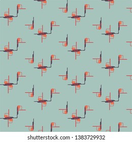 Simple vector illustration. Abstract geometric background pattern