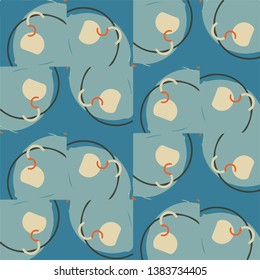 Simple vector illustration. Abstract geometric background pattern