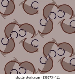 Simple vector illustration. Abstract geometric background pattern