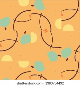 Simple vector illustration. Abstract geometric background pattern