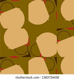 Simple vector illustration. Abstract geometric background pattern