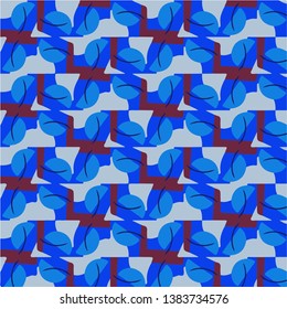 Simple vector illustration. Abstract geometric background pattern