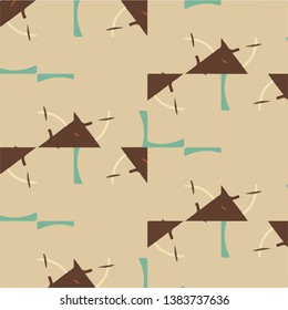 Simple vector illustration. Abstract geometric background pattern