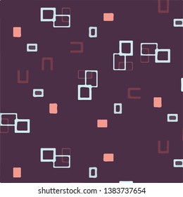 Simple vector illustration. Abstract geometric background pattern