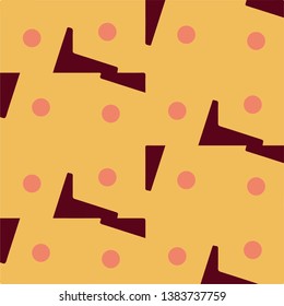 Simple vector illustration. Abstract geometric background pattern