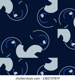 Simple vector illustration. Abstract geometric background pattern