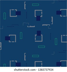 Simple vector illustration. Abstract geometric background pattern