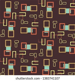 Simple vector illustration. Abstract geometric background pattern