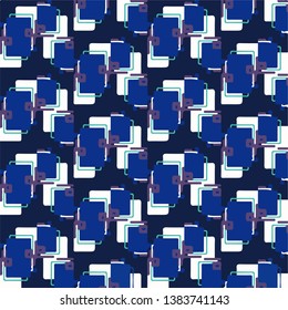 Simple vector illustration. Abstract geometric background pattern