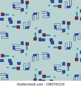 Simple vector illustration. Abstract geometric background pattern