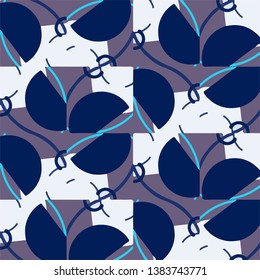 Simple vector illustration. Abstract geometric background pattern