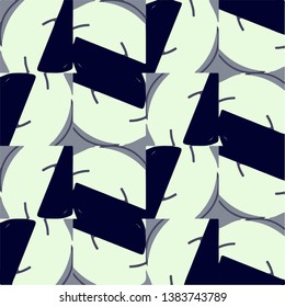 Simple vector illustration. Abstract geometric background pattern