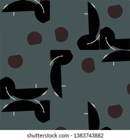 Simple vector illustration. Abstract geometric background pattern