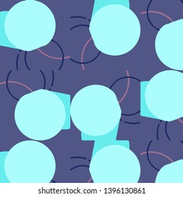 Simple vector illustration. Abstract geometric background pattern