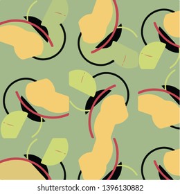 Simple vector illustration. Abstract geometric background pattern
