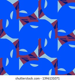 Simple vector illustration. Abstract geometric background pattern