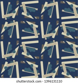 Simple vector illustration. Abstract geometric background pattern