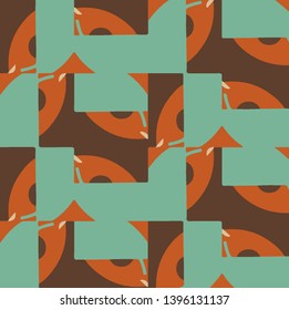 Simple vector illustration. Abstract geometric background pattern