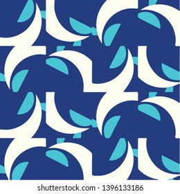 Simple vector illustration. Abstract geometric background pattern