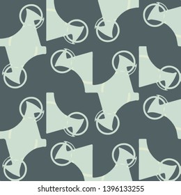 Simple vector illustration. Abstract geometric background pattern