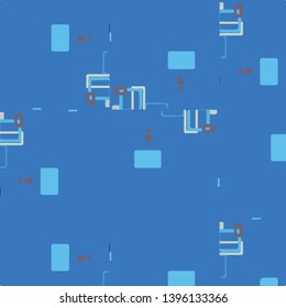 Simple vector illustration. Abstract geometric background pattern