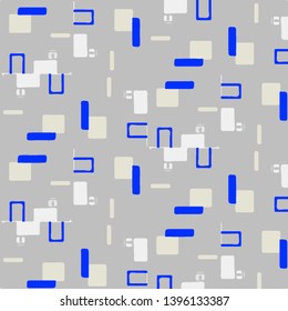 Simple vector illustration. Abstract geometric background pattern