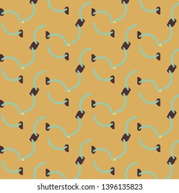 Simple vector illustration. Abstract geometric background pattern