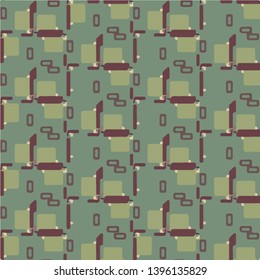Simple vector illustration. Abstract geometric background pattern